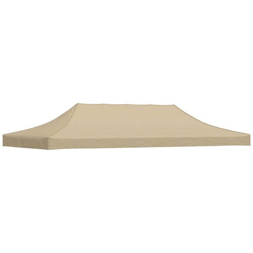 Party Tent Roof 6x3 m Beige 270 g/m²