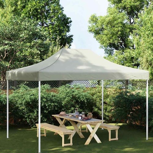 Party Tent Roof 4.5x3 m Cream 270 g/m²