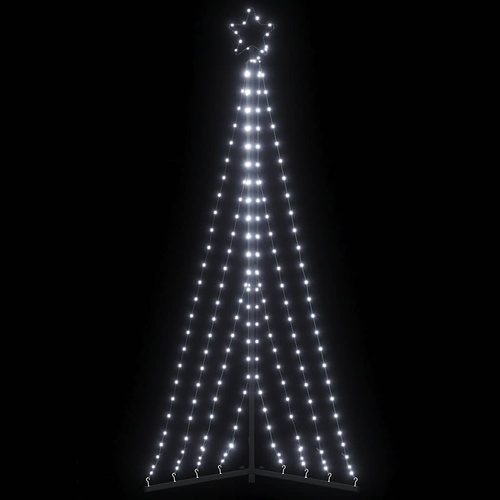 LED Christmas Tree 339 LEDs Cold White 182 cm