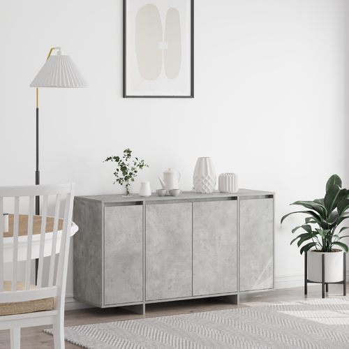 Concrete Grey Sideboard Concrete grey Engineered wood