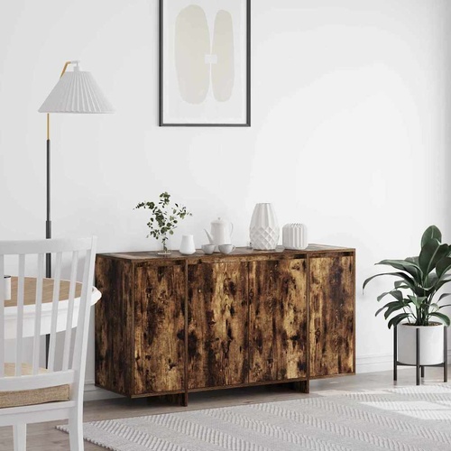Smoked Oak Sideboard Smoked oak Wood 135 x 41 x 75 cm Storage