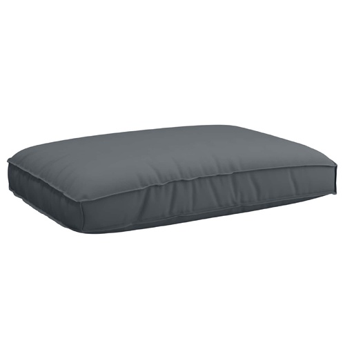 Cushion Anthracite 120 x 80 x 12 cm Oxford Fabric