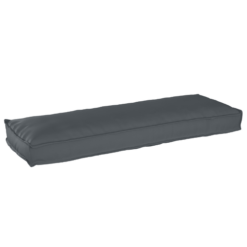 Pallet Cushion for Bench Anthracite 120x40x8 cm Oxford Fabric