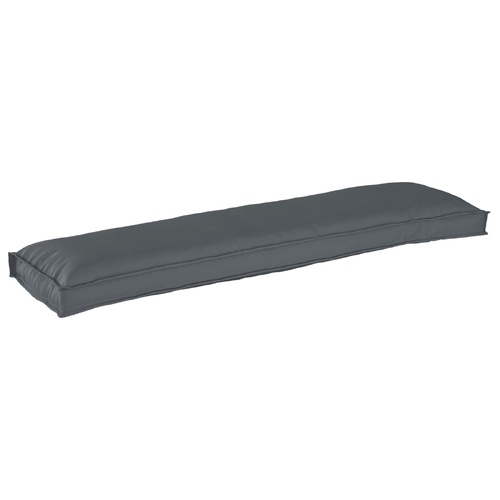 Cushion Anthracite 150 x 40 x 8 cm Oxford Fabric
