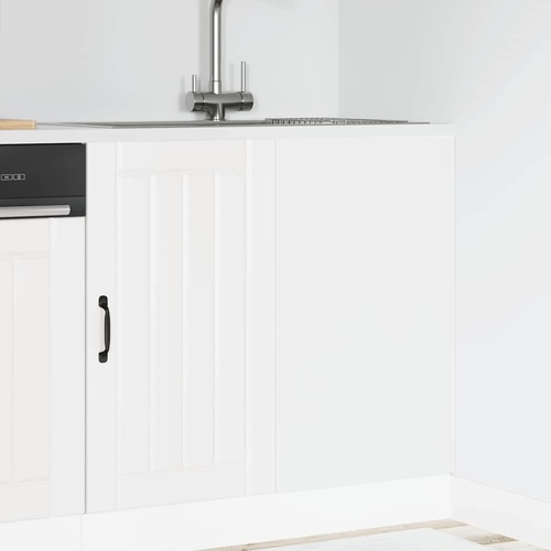 Kitchen Base Cabinet Lucca White Engineered Wood