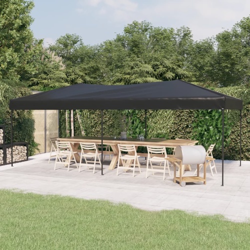 Folding Party Tent Anthracite 3x6 m