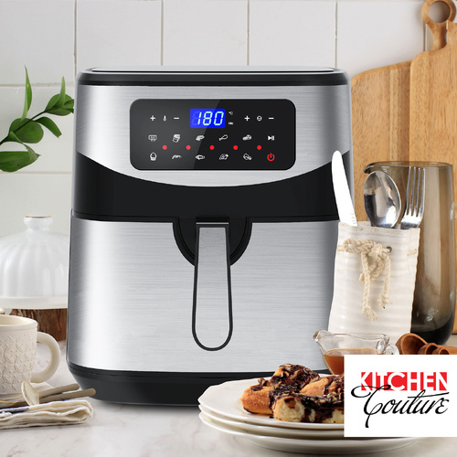 Kitchen Couture Digital 12L Air Fryer - Silver - Model-C1217D