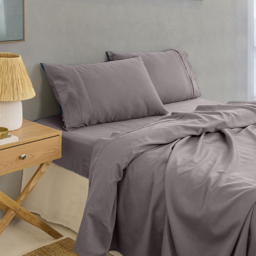 Royal Comfort - Balmain 1000TC Bamboo cotton Sheet Sets (King) - Dove - Model-42230B