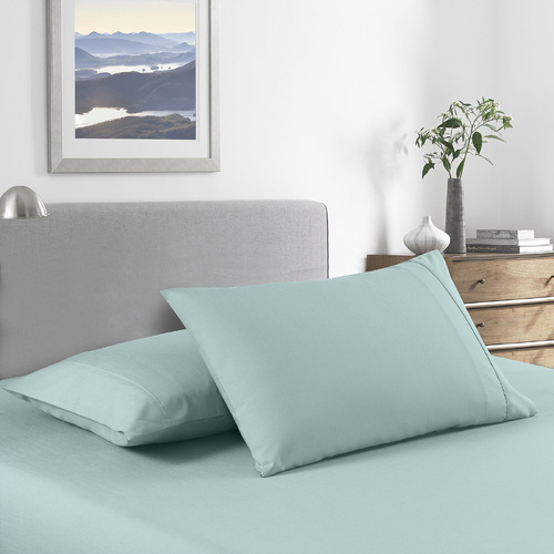 Royal Comfort Bamboo Cooling 2000TC Sheet Set - Single-Frost - Model-A1FE1A