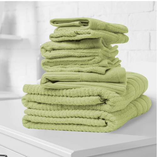 Royal Comfort Eden Egyptian Cotton 600 GSM 8 Piece Towel Pack Spearmint - Model-96A974