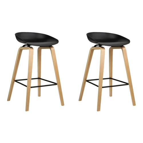 Artiss 2x Bar Stools Wooden
