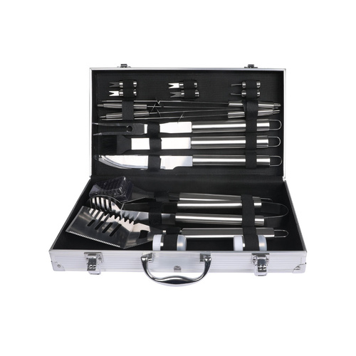 18Pcs BBQ Tool Set Stainless - Model-54C177
