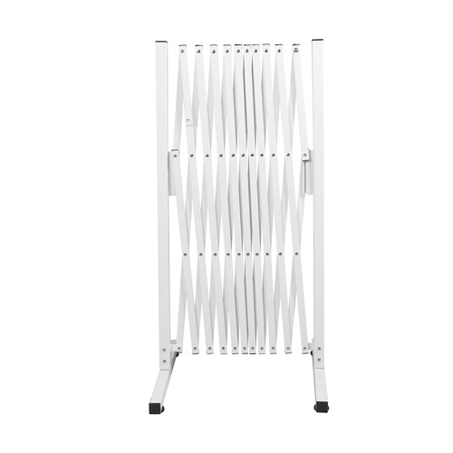 Garden Security Fence Gate Expandable White - Model-451D0E