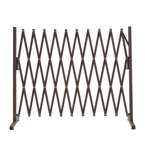 Garden Security Fence Gate Gate Metal Brown - Model-0843AC
