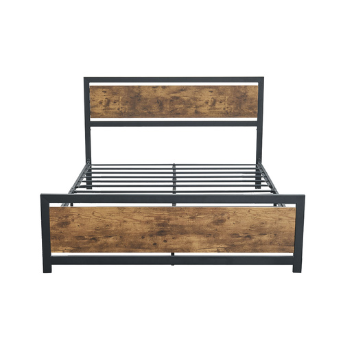 Metal Bed Frame Mattress Base Double - Model-0ECF47