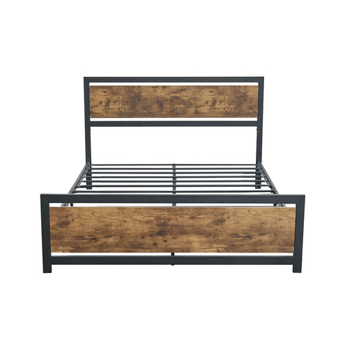 Metal Bed Frame Mattress Base Queen - Model-7E0E98