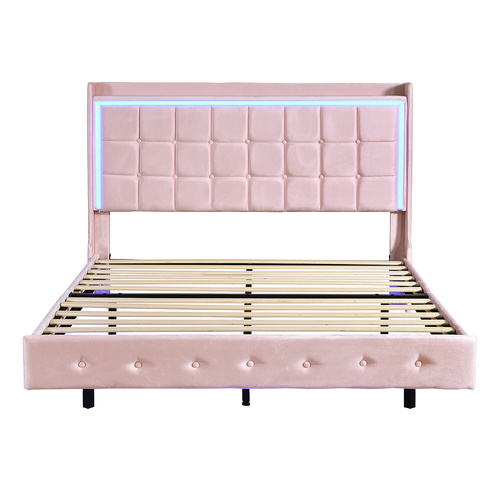 Queen Floating Bed Frame - Model-0C71BC