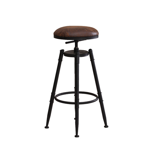 2x Industrial Bar Stools Kitchen - Model-D50642