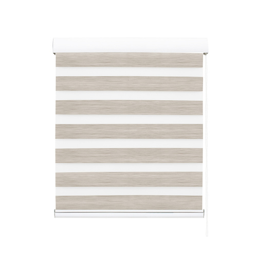 Blackout Zebra Roller Blind Curtains 150x210 Beige - Model-33D7F2