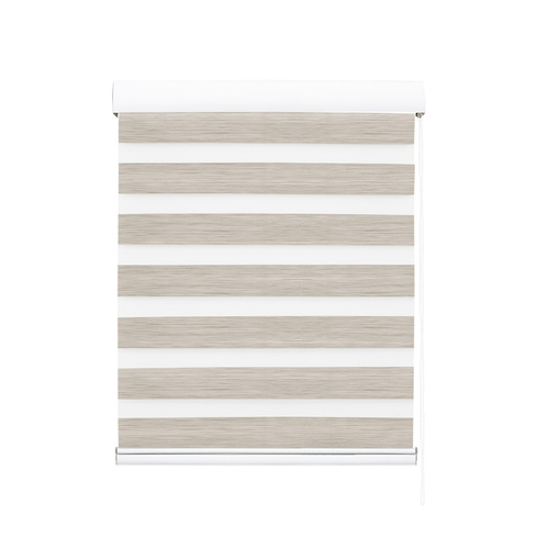 Blackout Zebra Roller Blind Curtains 90x210 Beige - Model-84EC7C