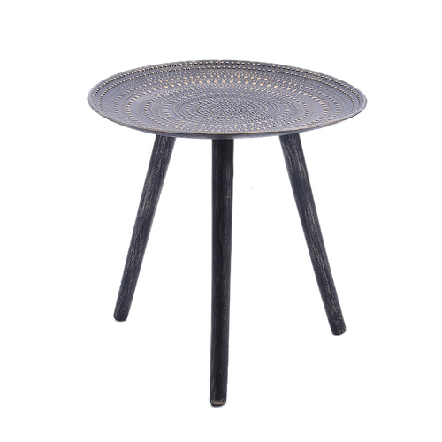 Side Table Coffee Bedside End Bronze - Model-72885A