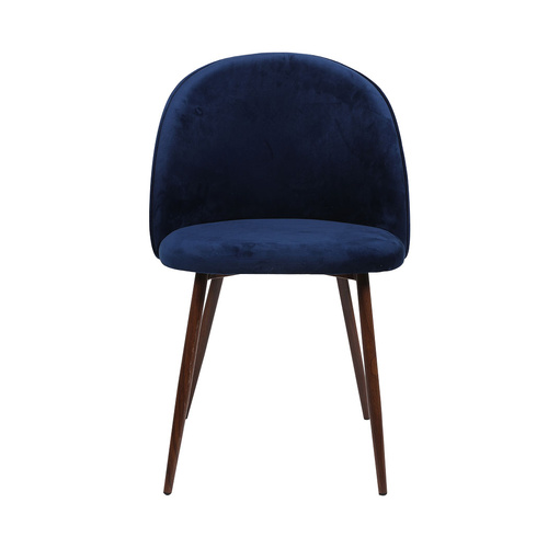 2x Dining Chairs Seat French Navy - Model-F2C2BD