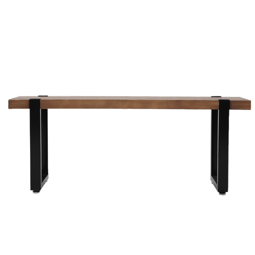 2x Dining Bench Chairs Wooden 140cm - Model-0AD366