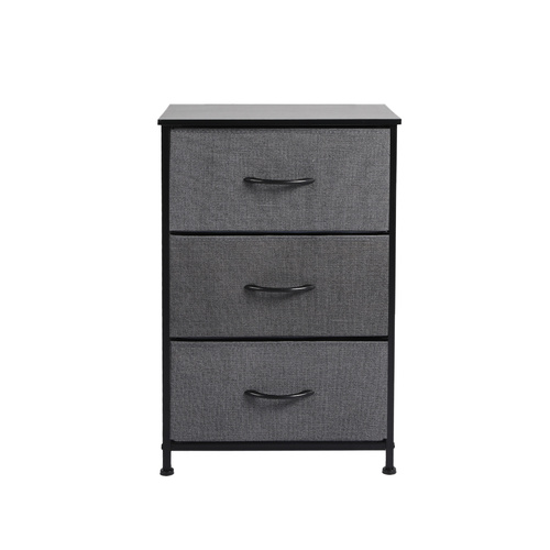 Storage Cabinet Tower Chest Dark Grey - Model-348ED9