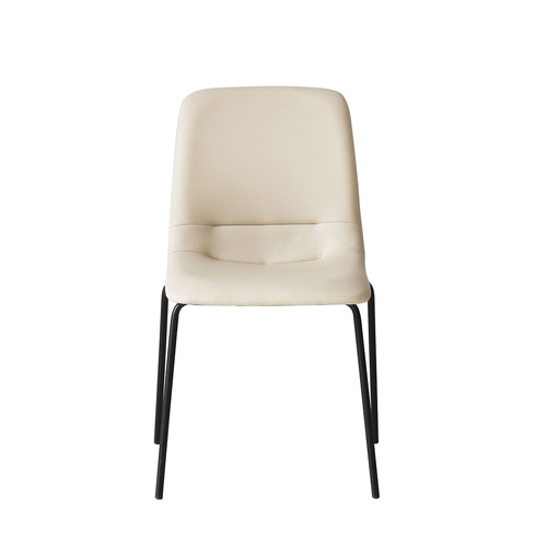 Stackable Dining Chairs Kitchen Beige - Model-FC3E45