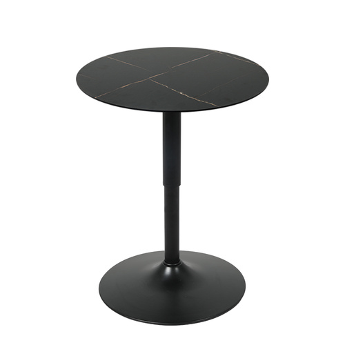 Bar Table Swivel Gas Lift Counter Black - Model-CDF05B