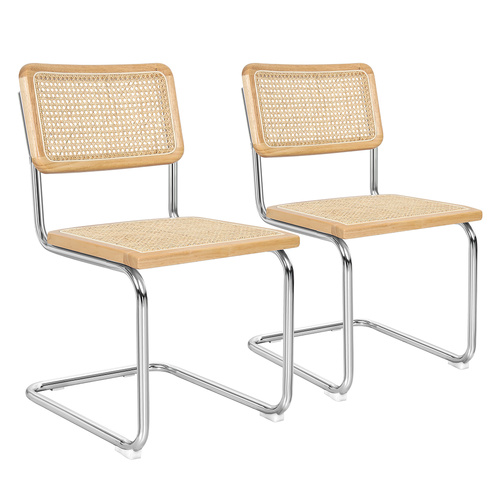 2x Rattan Chair Dining Chairs - Model-8EB9BE