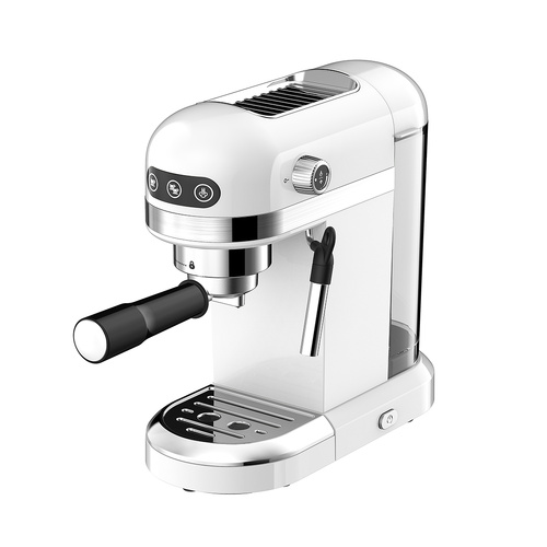 Coffee Maker Machine Espresso Milk White - Model-A0F176