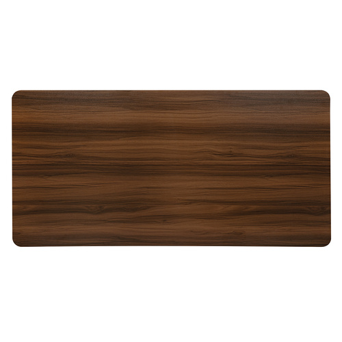 Desktop For Motorised Adjustable Black 140X70CM Walnut - Model-086221