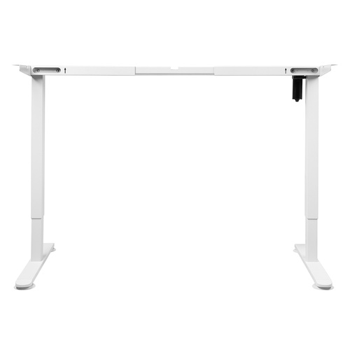 Motorised Standing Desk Frame White Single Motor - Model-003649