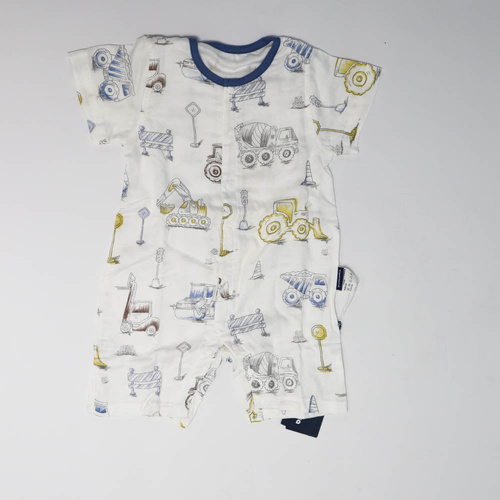 Domia Silky Bamboo Short Sleeve Baby Romperr Engineering Team M