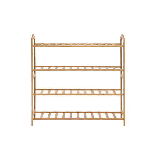 Bamboo Shoe Rack Storage Wooden - Model-8873F0