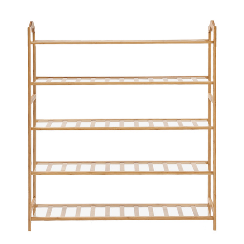 Bamboo Shoe Rack Storage Wooden - Model-210F4C