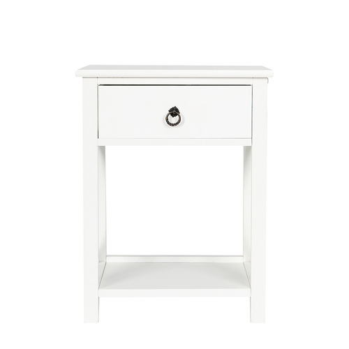 1x Bedside Tables Drawers Side - Model-862757