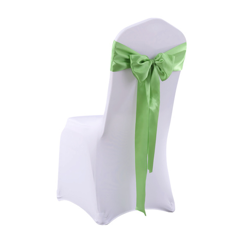 20 Green Fabric Chair Sashes Covers Grass Green - Model-C59C0A