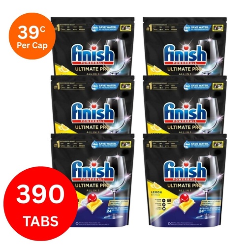 Finish Ultimate Pro x 390 Lemon Dishwasher Tablets