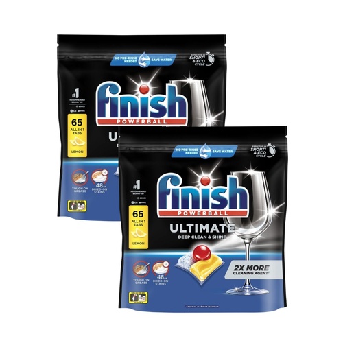 Finish Ultimate Lemon x 130 Dishwasher Tablets