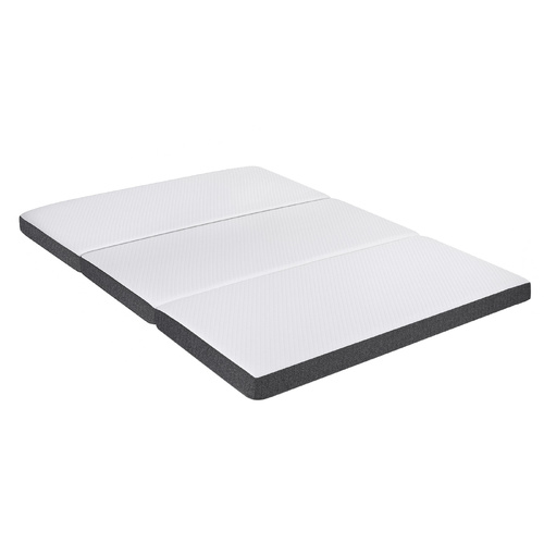Giselle Bedding Foldable Mattress Folding Sofa Bed Tri-Fold Memory Foam Tencel Queen