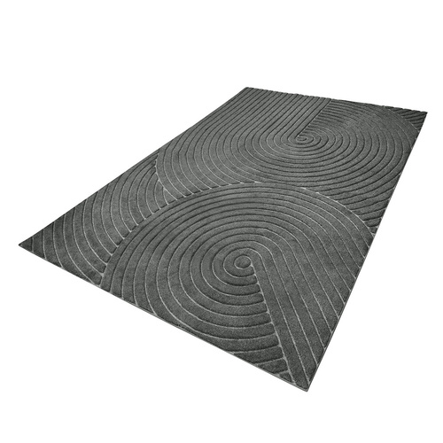 Floor Rug Soft Polyester Carpet Non Slip Plush Shaggy Rugs Geometric - Model-0CD0FE