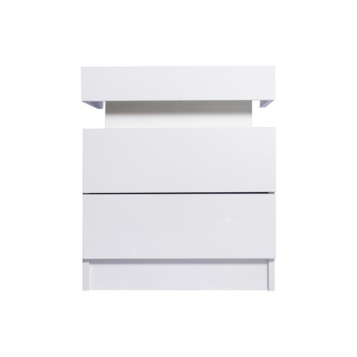 Bedside Tables RGB LED Side Table White - Model-8A70ED