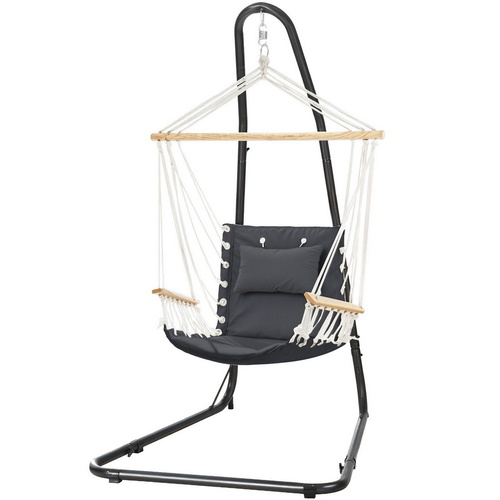 Gardeon Hammock Chair with Heavy Duty Steel Stand
