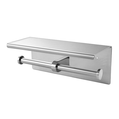 Toilet Paper Holder Double Roll Stainless - Model-F9B92E