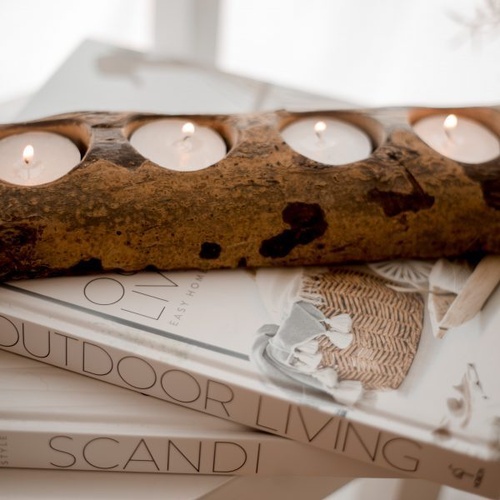 Tree candle holder
