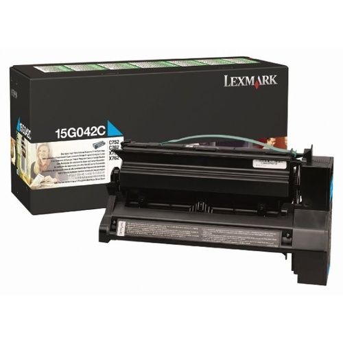 Lexmark 15G042C Prebate Toner Yield15000 Pages For C752 760 762