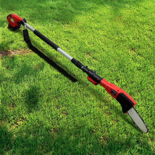 Cordless Pole Chainsaw Electric Saw 20V Lithium-Ion Tool Battery Pruner