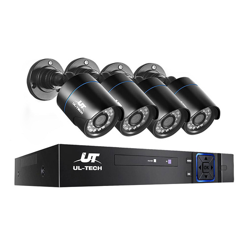 CCTV Security System 4CH DVR 1080P Camera Sets